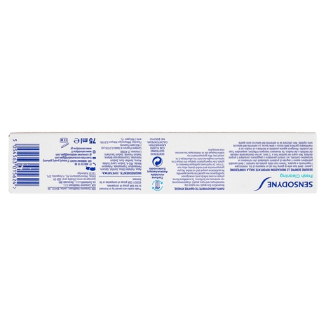 Sensodyne Dentifricio Fresh Cleaning per Denti Sensibili Gengive Sane Gusto Mentolato 75 ml